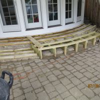 Small back decking project